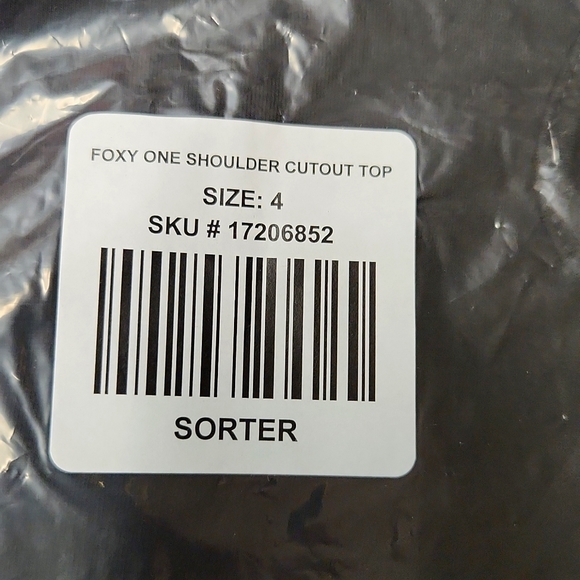 ❤️NWT VINTAGE TORRID FOXY FITTED ONE SHOULDER - CUT OUT - CAMI TANK - PLUS SIZE - Picture 5 of 10